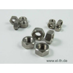 Titanium hex nut DIN934 M8